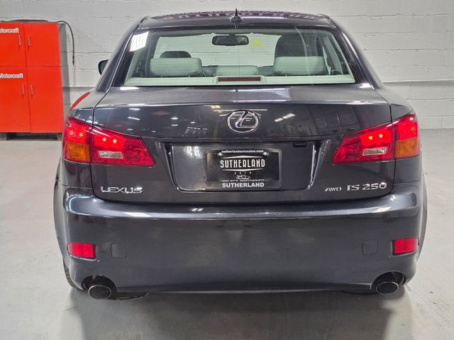 2008 Lexus IS 250 4dr Sport Sedan Automatic AWD - 23021612 - 6