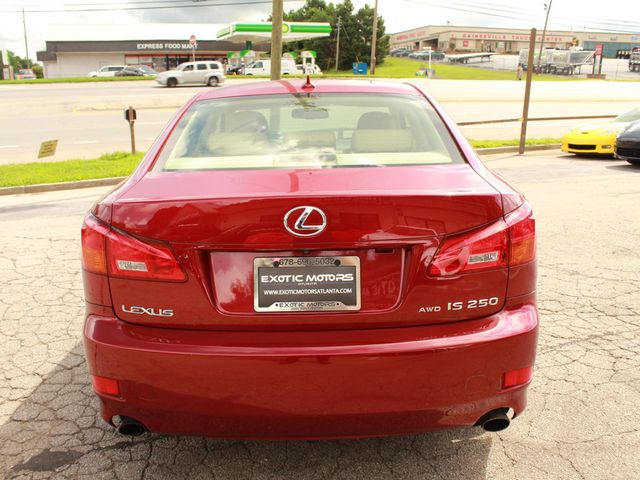 2008 Lexus IS 250 LOADED!!! SUNROOF, BACKUP CAM, NAVI, WOODGRAIN, AWD!!!! - 22521412 - 42