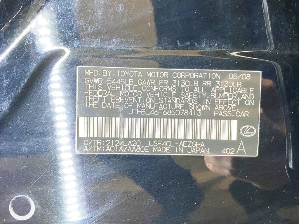 2008 Lexus LS 460 4dr Sedan - 22944378 - 73