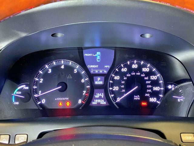2008 Lexus LS 600h L New hybrid battery / Executive rear seat and DVD  - 23010966 - 35