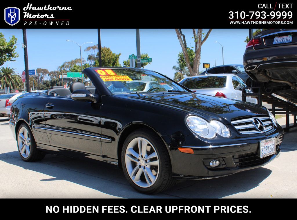 2008 Mercedes-Benz CLK CLK350 2dr Cabriolet 3.5L - 23066729 - 0
