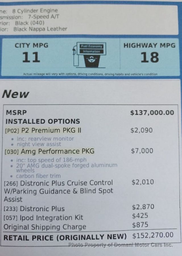 2008 Mercedes-Benz CL-Class CL63 AMG COUPE, ORIGINALLY $ 152,270, DEALER SERVICED SINCE NEW  - 21034518 - 4