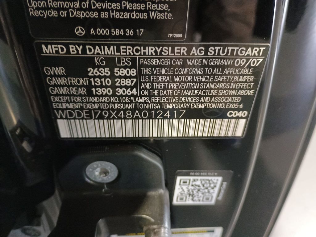 2008 Mercedes-Benz CL-Class CL65 AMG - 22999384 - 67