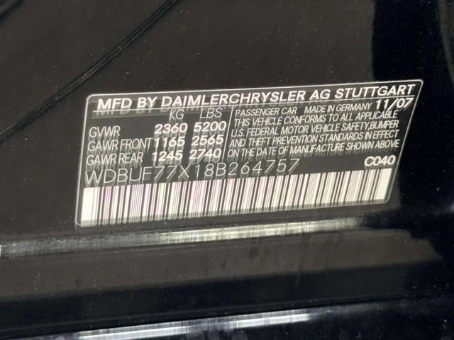 2008 Mercedes-Benz E-Class 4dr Sedan 6.3L AMG RWD - 23019483 - 23