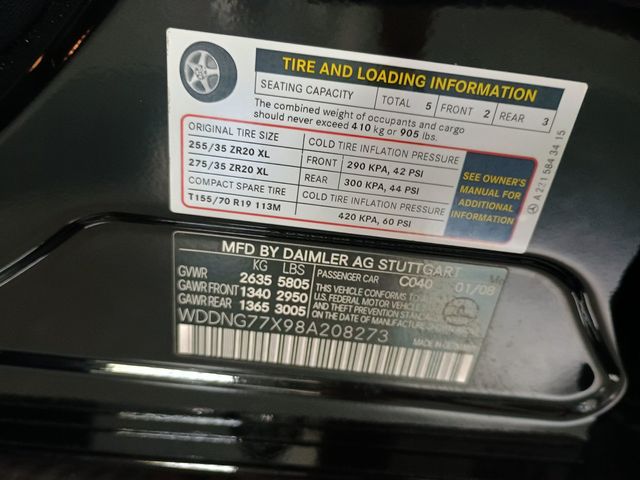 2008 Mercedes-Benz S-Class 4dr Sedan 6.3L V8 AMG RWD Clean Carfax Florida Car - 22917396 - 43