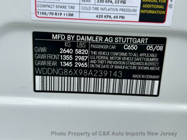 2008 Mercedes-Benz S-Class S550 4dr Sedan 5.5L V8 4MATIC - 22944681 - 63