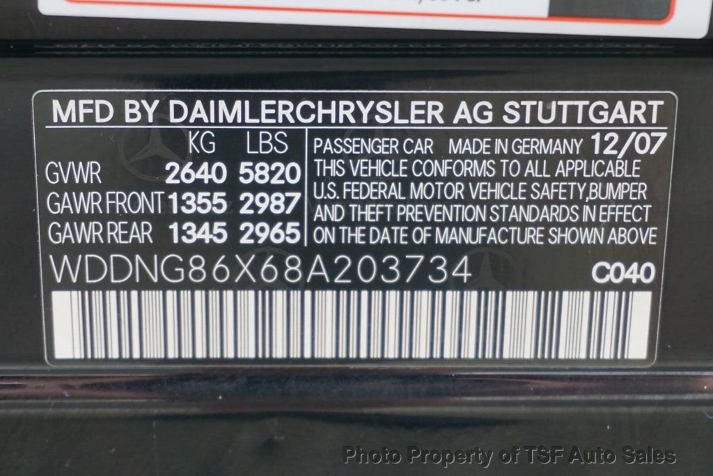 2008 Mercedes-Benz S-Class S550 4dr Sedan 5.5L V8 4MATIC - 22860791 - 45