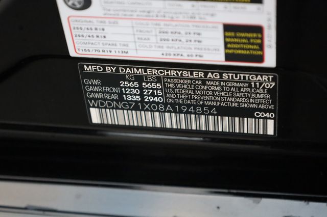 2008 Mercedes-Benz S-Class S550 4dr Sedan 5.5L V8 RWD - 22958238 - 11