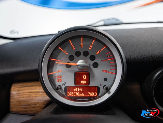 2008 MINI Cooper S Clubman CLEAN CARFAX, 6-SPD MANUAL, ALLOY WHEELS, SPORT, HEATED SEATS - 22961985 - 9