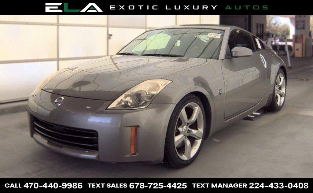 2008 Nissan 350Z TRUE 6 SPEED MANUAL! THIS IS A HR SUPER RARE FIND! & LOW MILES - 23101867 - 0