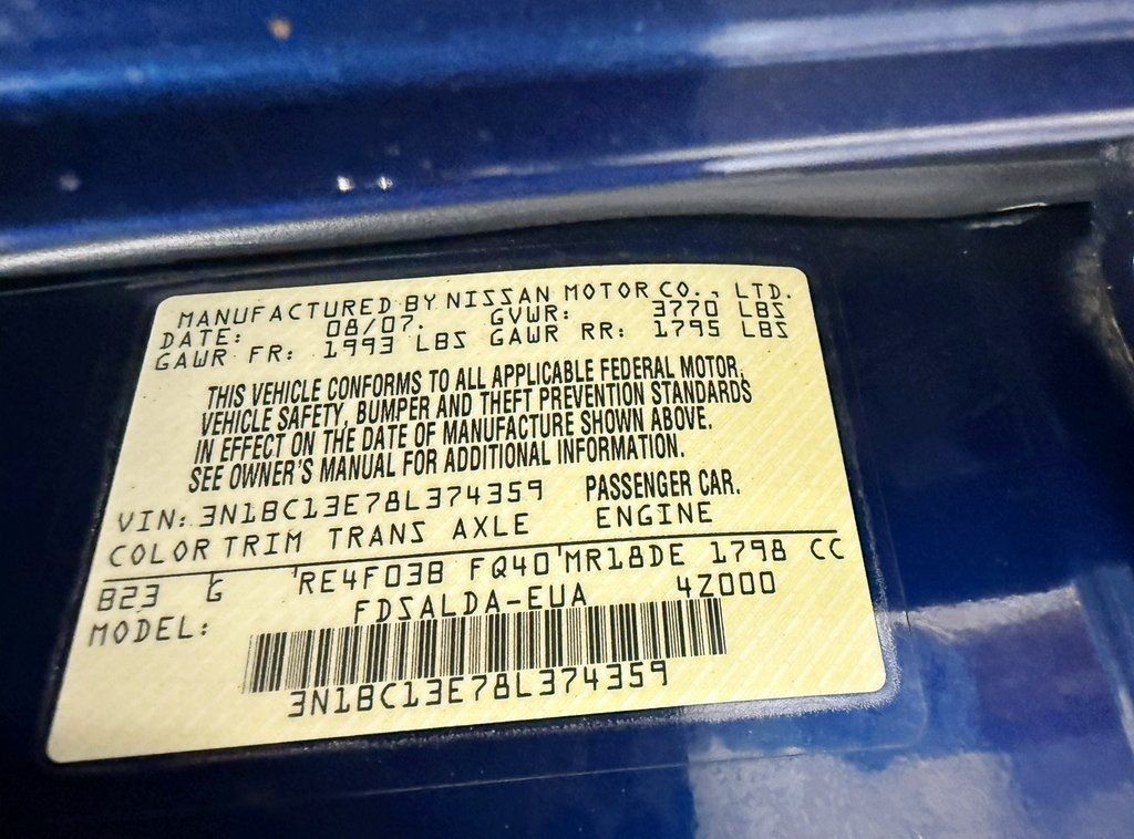 2008 Nissan Versa 5dr Hatchback I4 Automatic 1.8 S - 22941352 - 36