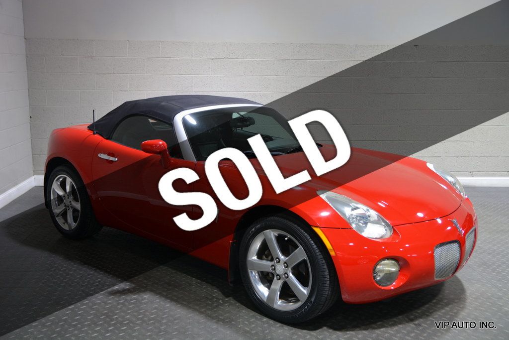 08 Used Pontiac Solstice 2dr Convertible At Vip Auto Inc Serving Fredericksburg Va Iid 7581