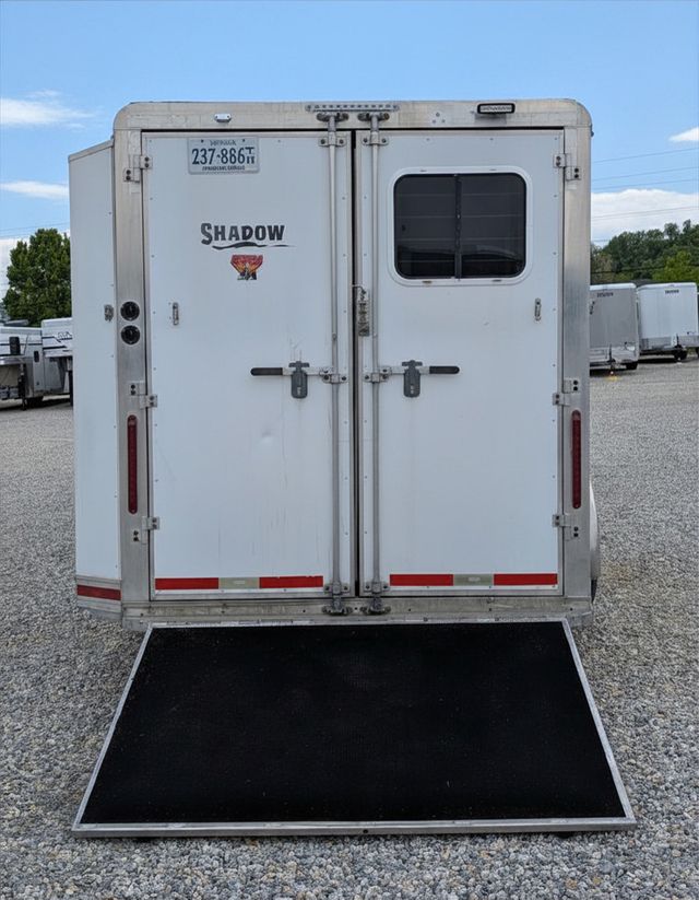 2008 Shadow 3 Horse Slant 7'6 Living Quarters with Slide  - 23033138 - 3