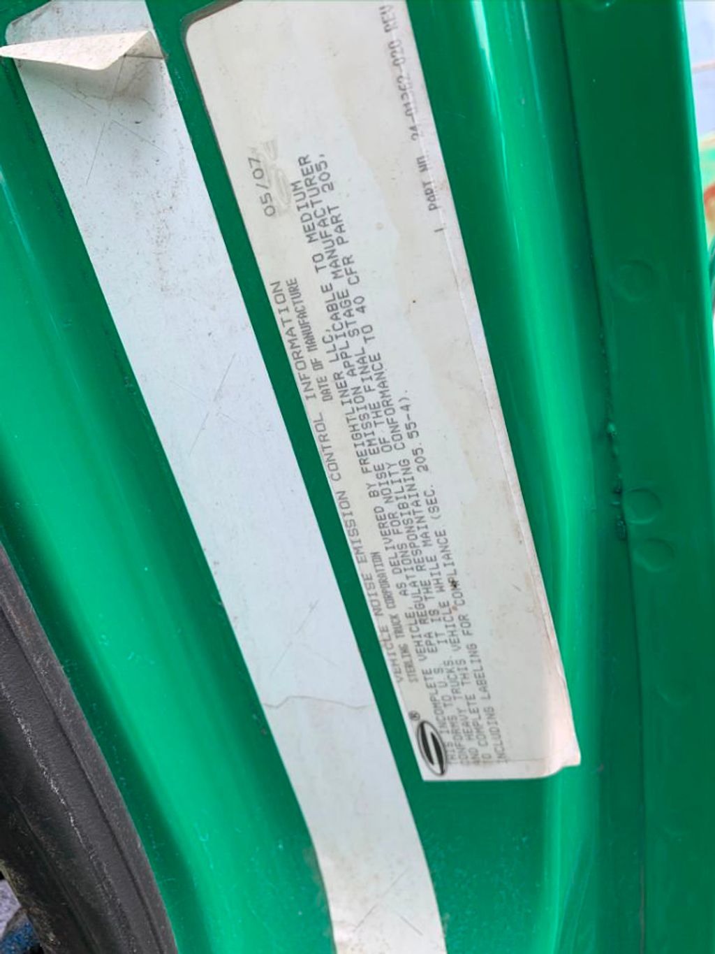 2008 Sterling ACTERRA  REAR LOADER SINGLE HOPPER GARBAGE TRUCK  MECHANIC SPECIAL - 19984361 - 30