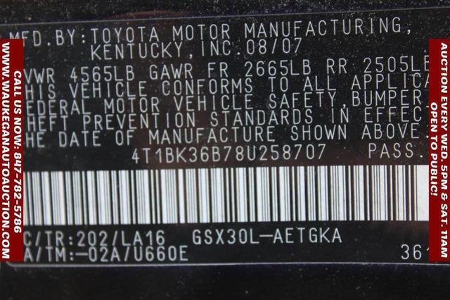 2008 Toyota Avalon 4dr Sedan XLS - 22943713 - 10