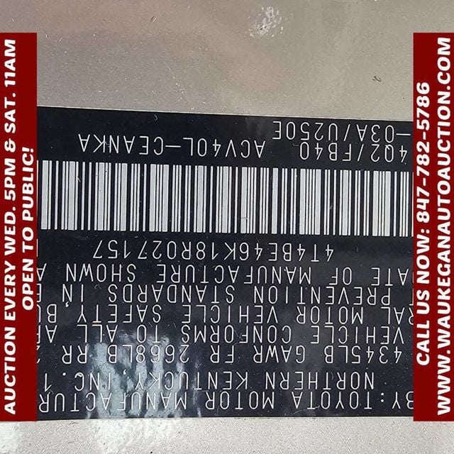 2008 Toyota Camry 4dr Sedan I4 Automatic LE - 22935095 - 10