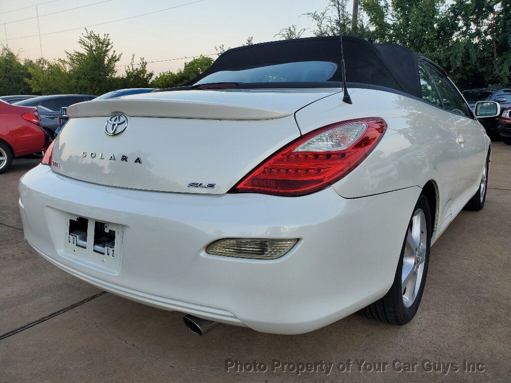 2008 Toyota Camry Solara 2dr Convertible V6 Automatic SLE - 22910891 - 18