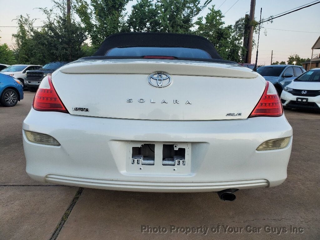 2008 Toyota Camry Solara 2dr Convertible V6 Automatic SLE - 22910891 - 20