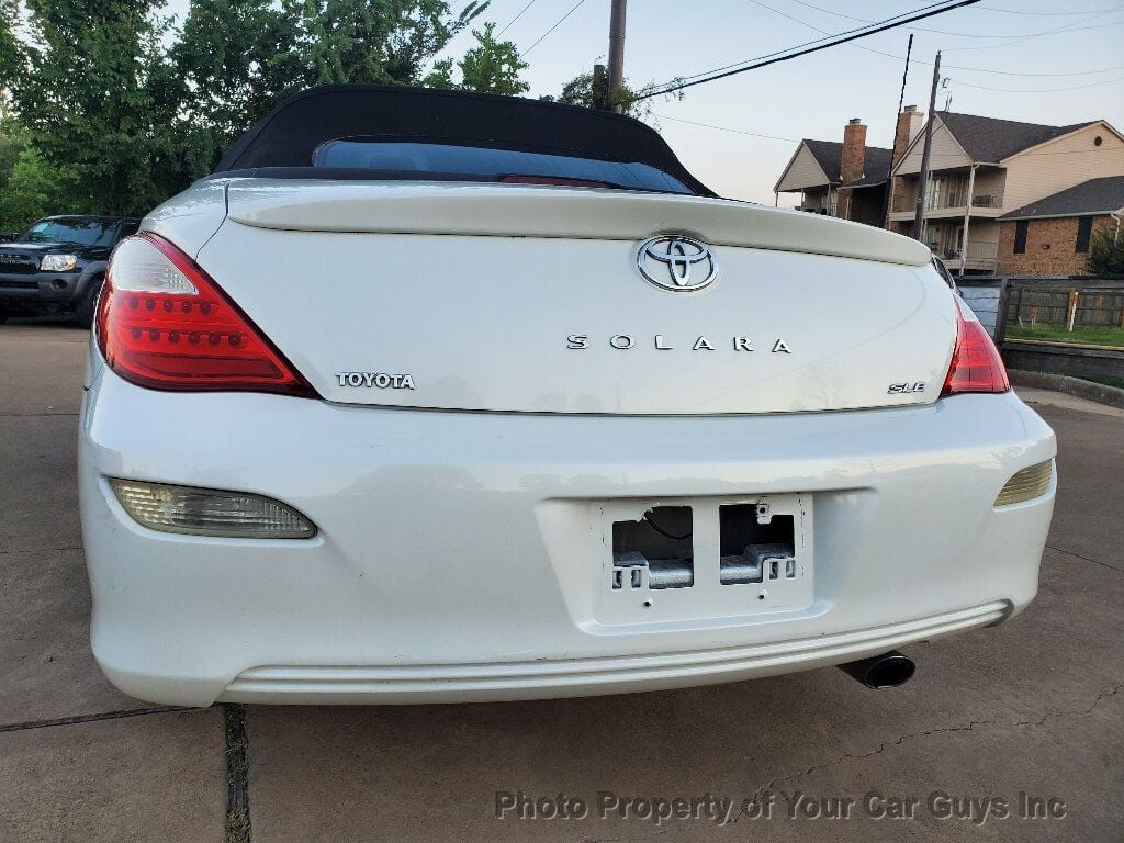 2008 Toyota Camry Solara 2dr Convertible V6 Automatic SLE - 22910891 - 21