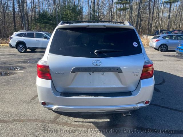 2008 Toyota Highlander 4WD 4dr Sport - 22962660 - 2