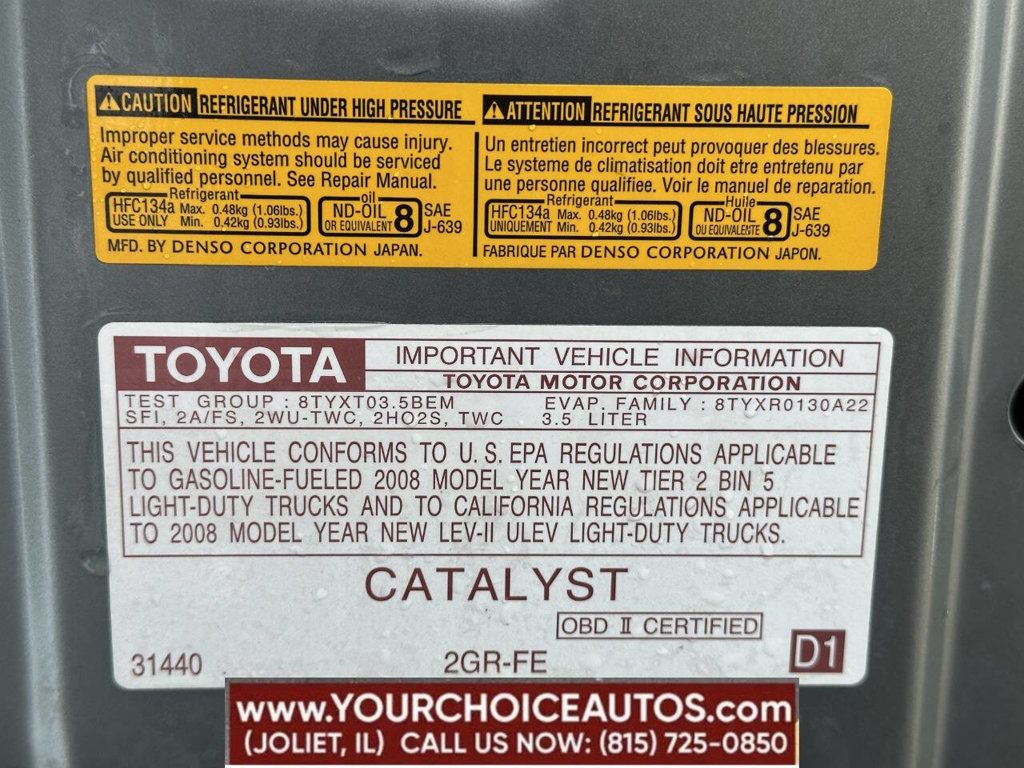 2008 Toyota RAV4 4WD 4dr V6 5-Speed Automatic - 22903938 - 28