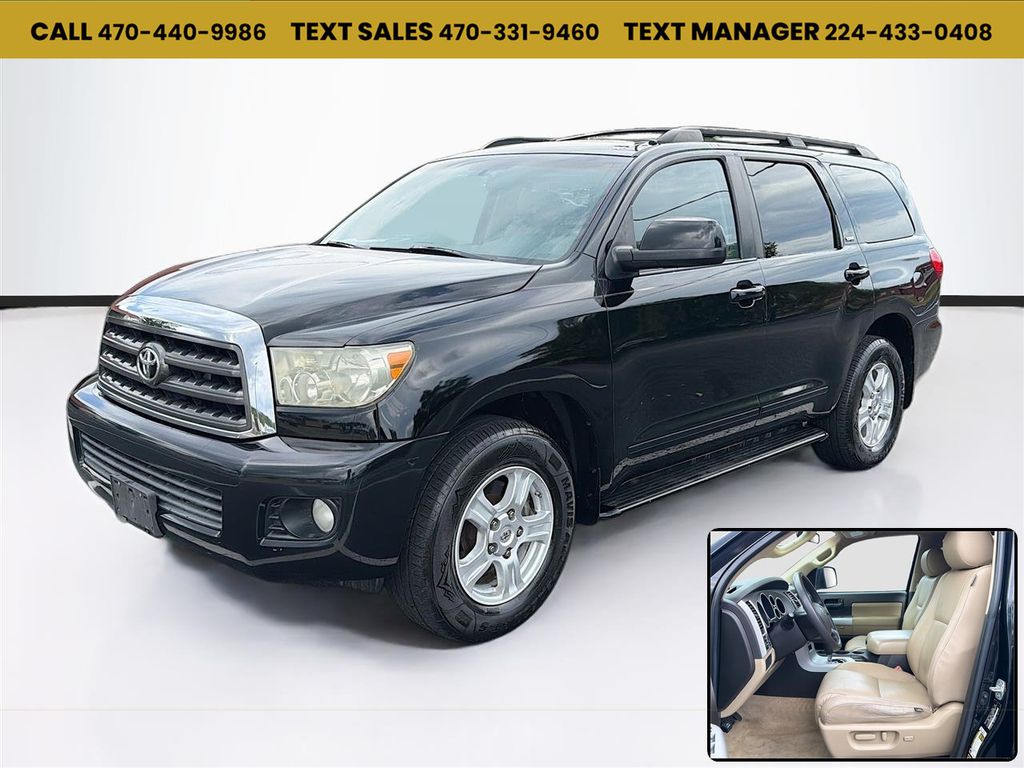 2008 Toyota Sequoia RWD 4dr LV8 6-Speed Automatic SR5 - 23040477 - 0