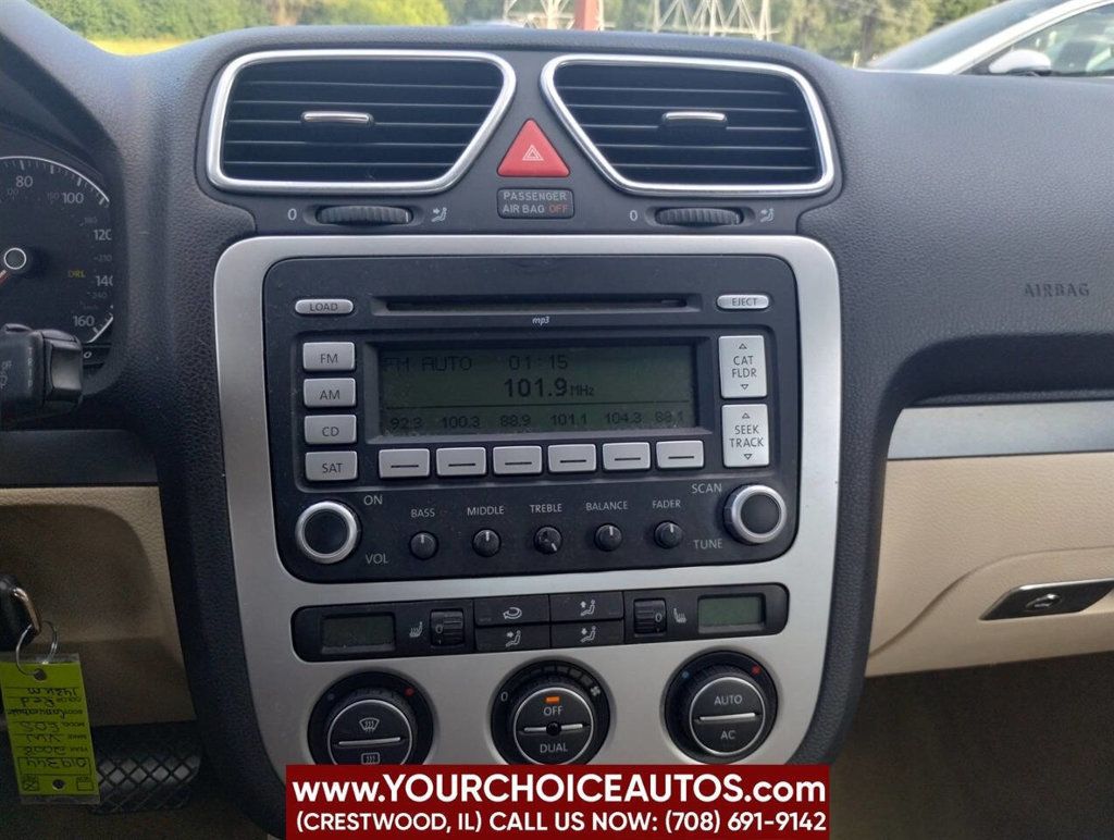 2008 Volkswagen Eos 2dr Convertible DSG Turbo - 22879046 - 23