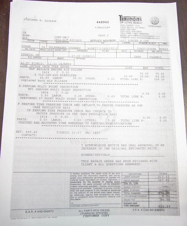 2008 Volkswagen Touareg 2 4dr V10 - 22580853 - 59