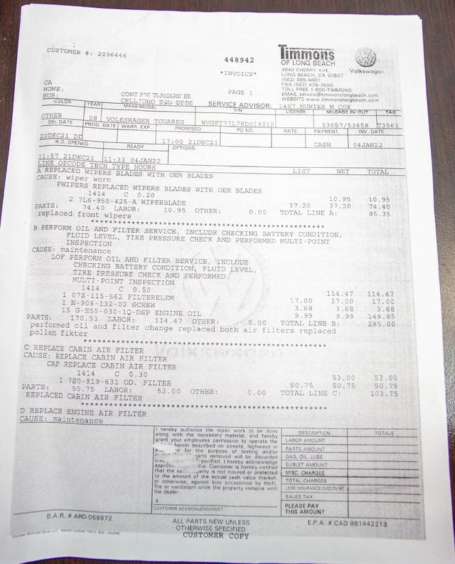 2008 Volkswagen Touareg 2 4dr V10 - 22580853 - 60