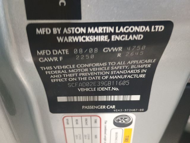 2009 Aston Martin DB9 2dr Volante Automatic - 22956155 - 41