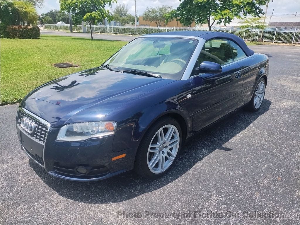 2009 Audi A4 2.0T Cabriolet quattro S Line Bose Clean Carfax - 22548536 - 0