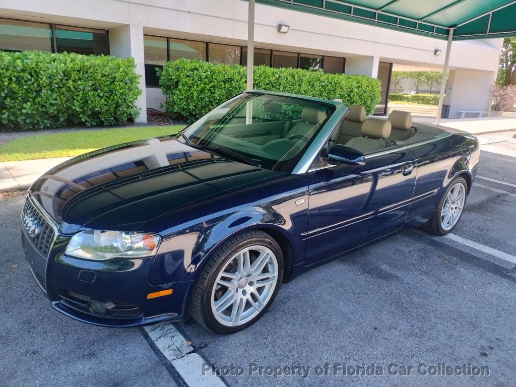 2009 Audi A4 2.0T Cabriolet quattro S Line Bose Clean Carfax - 22548536 - 1