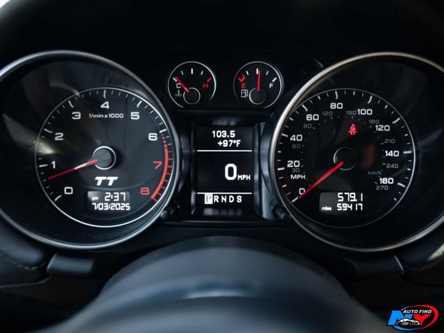 2009 Audi TT Roadster CLEAN CARFAX, 3.2L PRESTIGE, QUATTRO, AWD, CONVERTIBLE, NAVI - 22879835 - 11