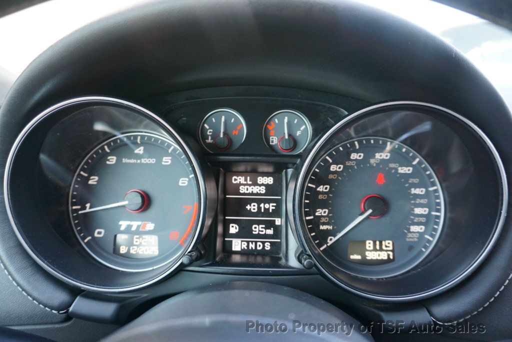 2009 Audi TTS 2dr Rdstr Automatic 2.0T quattro Prestige CLEAN CARFAX W/RECORDS - 22899456 - 31