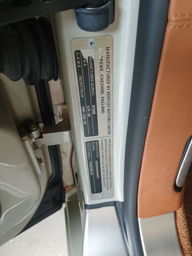 2009 Bentley Continental GT 2dr Coupe Mulliner 1 Clean Carfax Florida Car - 22919762 - 62