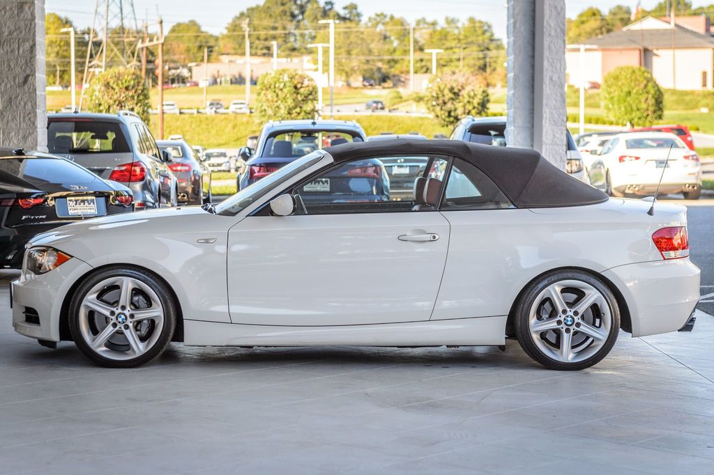 2009 BMW 1 Series 135i CONVERTIBLE - WHITE ON RED LEATHER - LOW MILES - GORGEOUS - 22626001 - 14