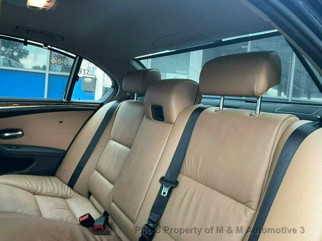 2009 BMW 5 Series Cold weather + premium + sport packages - 20926761 - 16