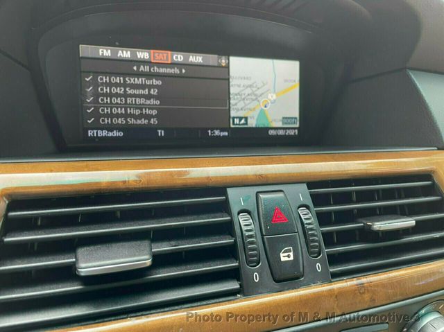 2009 BMW 5 Series Cold weather + premium + sport packages - 20926761 - 17