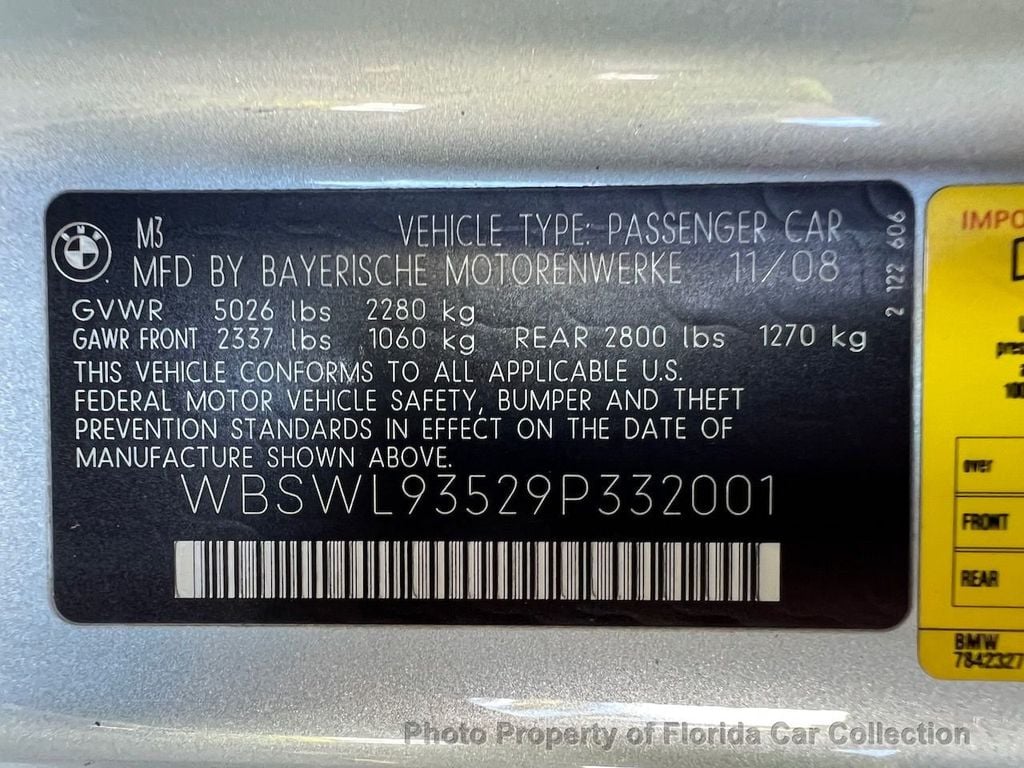 2009 BMW M3 Convertible Hardtop E93 - 22104627 - 99