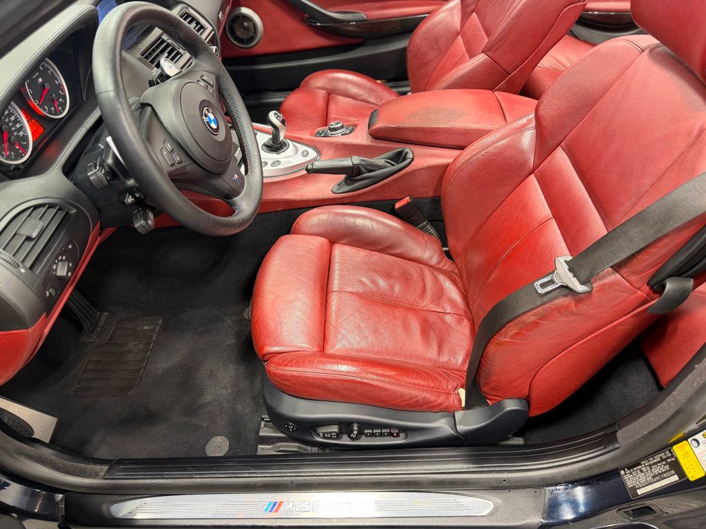 2009 BMW M6 **RARE INDIANAPOLIS RED INTERIOR** - 23003742 - 20