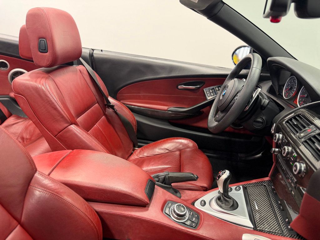 2009 BMW M6 **RARE INDIANAPOLIS RED INTERIOR** - 23003742 - 53