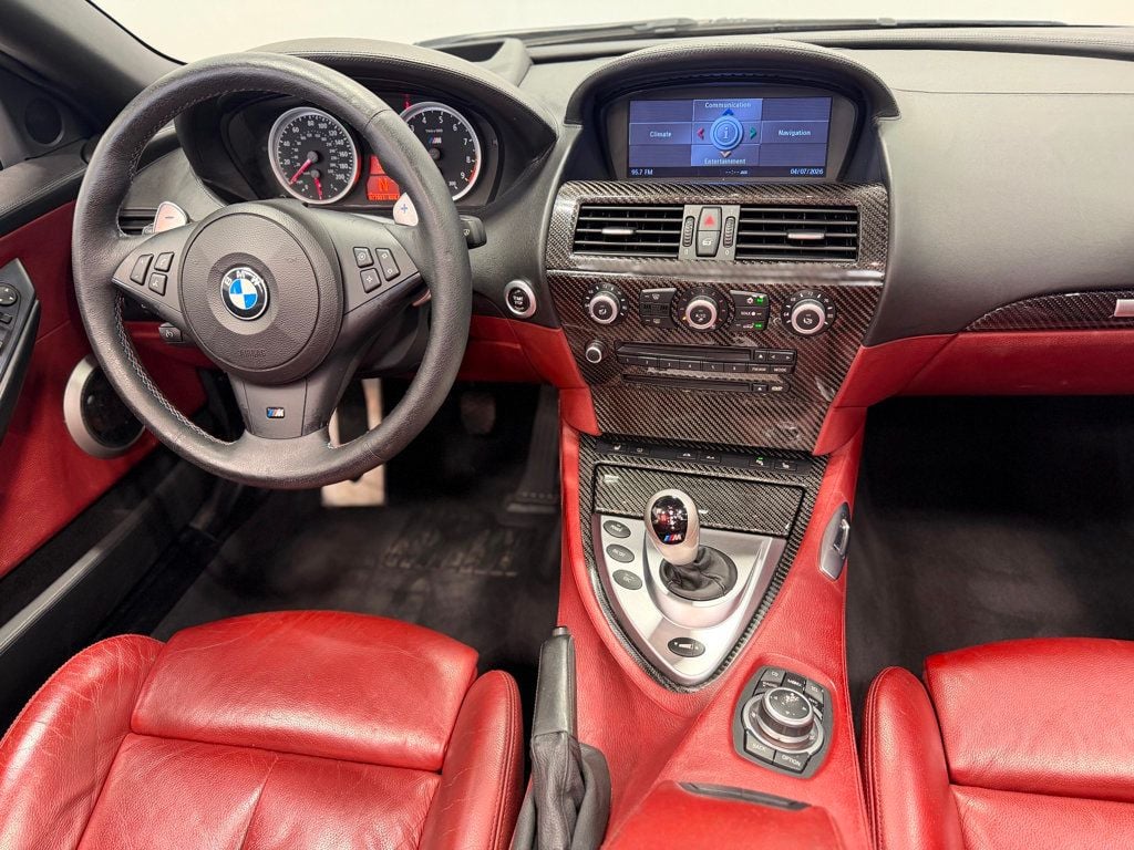 2009 BMW M6 **RARE INDIANAPOLIS RED INTERIOR** - 23003742 - 55