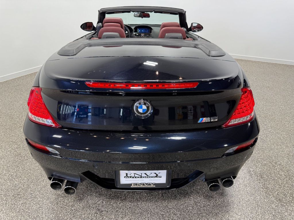 2009 BMW M6 **RARE INDIANAPOLIS RED INTERIOR** - 23003742 - 76