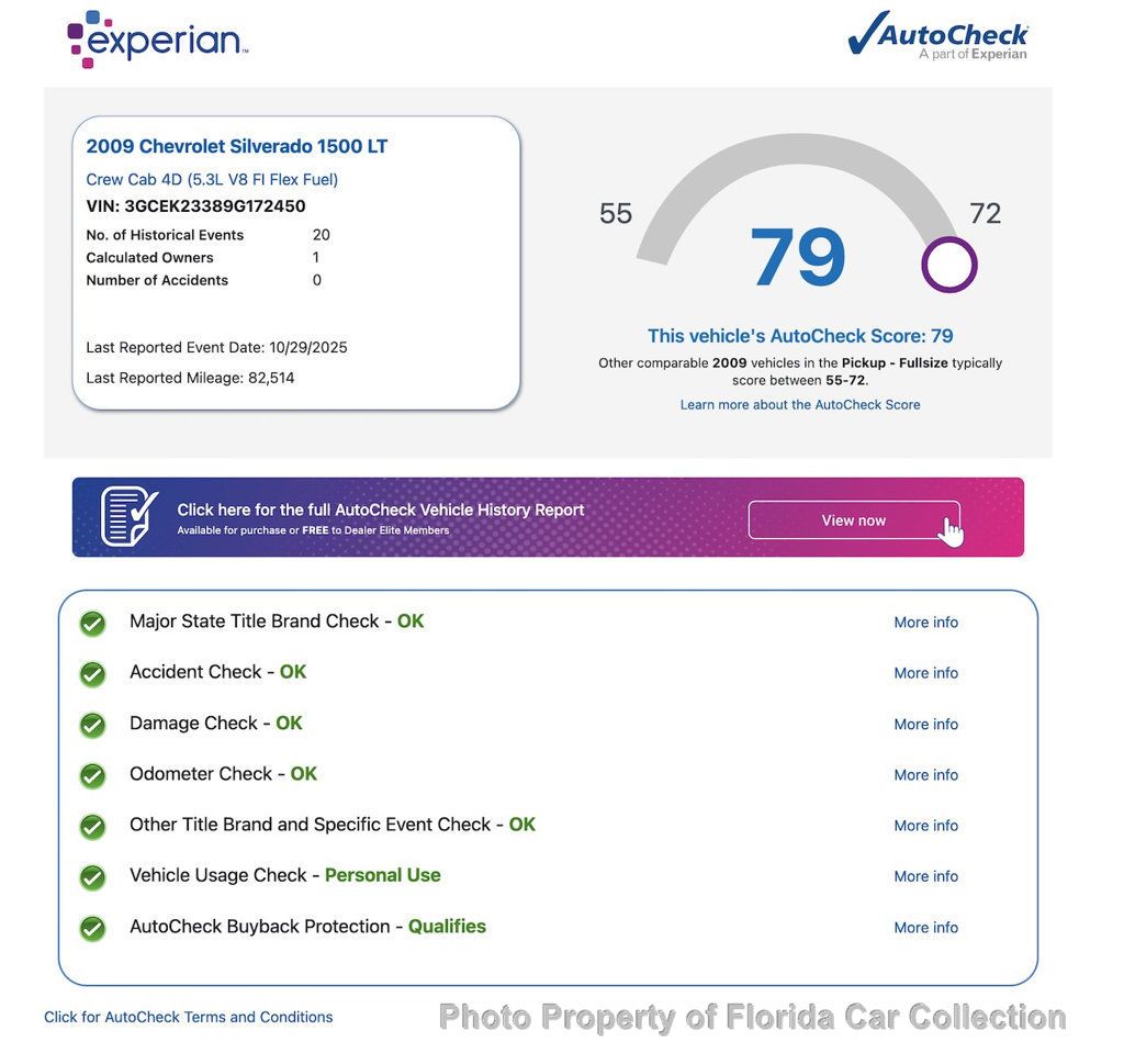 2009 Chevrolet Silverado 1500 LT 4WD Crew Cab Short Bed - 22972358 - 10