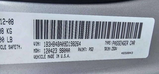 2009 Dodge Caliber 4dr Hatchback SXT - 22986798 - 10