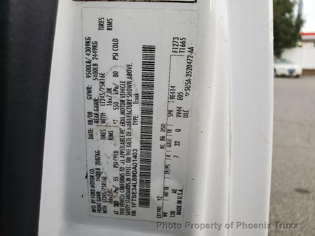 2009 FORD E-350 Econoline SUPER DUTY 3dr van SRW - 21671711 - 18