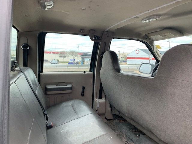 2009 Ford F250 SD CREW CAB 4X4 PICKUP MECHANIC SPECIAL 8 FOOT BED LOW MILES - 21919542 - 22