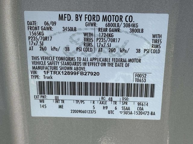 2009 Ford F-150 XLT 4x2 4dr SuperCab Styleside 5.5 ft. SB - 22945880 - 14