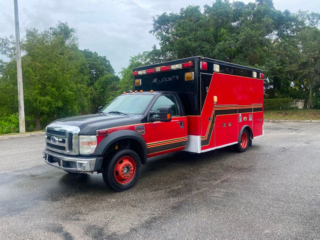 2009 Ford F-550 4X4 Ambulance  - 20846091 | Video 1