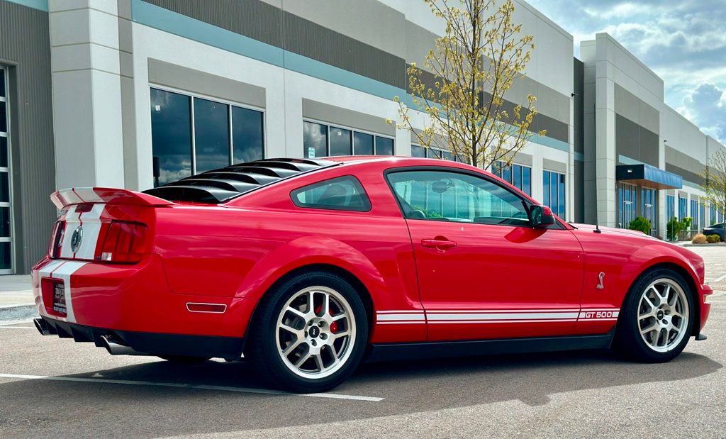 2009 Ford Mustang 2009 FORD MUSTANG SHELBY GT500 5.4L V8 SUPERCHARGED 6-SPD COUPE - 22437648 - 6